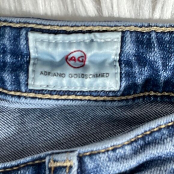 Adriano Goldschmied The Stilt Roll-Up Distressed Cuffed Jeans Sz 26 - Picture 9 of 13